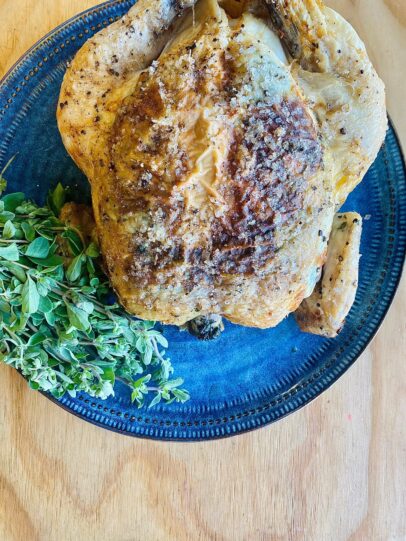Herb & Lemon Roast Chicken with Potatoes