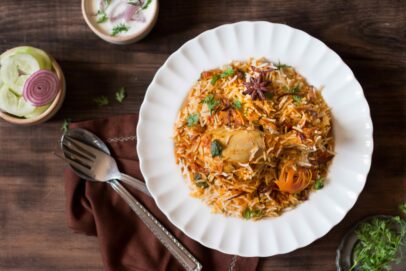 Hyderabad Dum Biryani chicken biryani