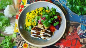 Healthy meal from Cafe GO in Geelong