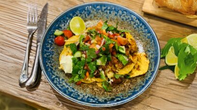 Healthy meal from Cafe GO in Geelong