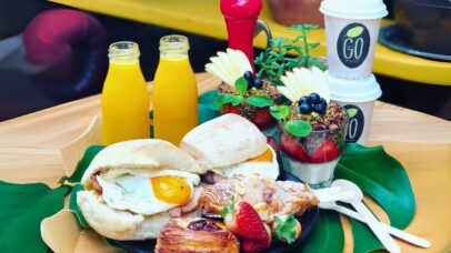 Fresh all-day breakfast at Cafe GO in Geelong