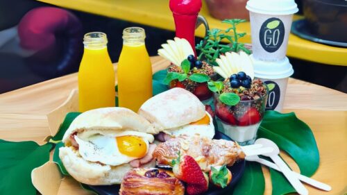 Fresh all-day breakfast at Cafe GO in Geelong