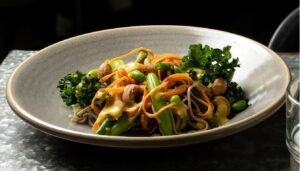 Vegetarian meal, Cafe Go in Geelong